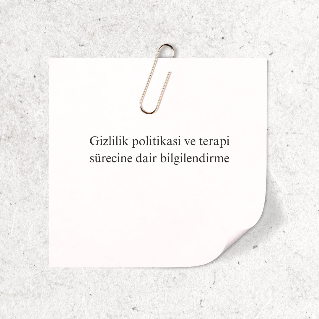 BİLGİLENDİRME FORMU